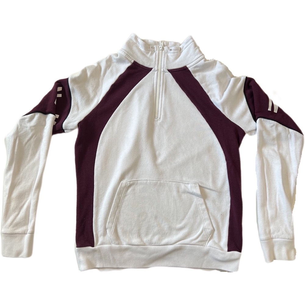 PINK quarter zip long sleeve XS